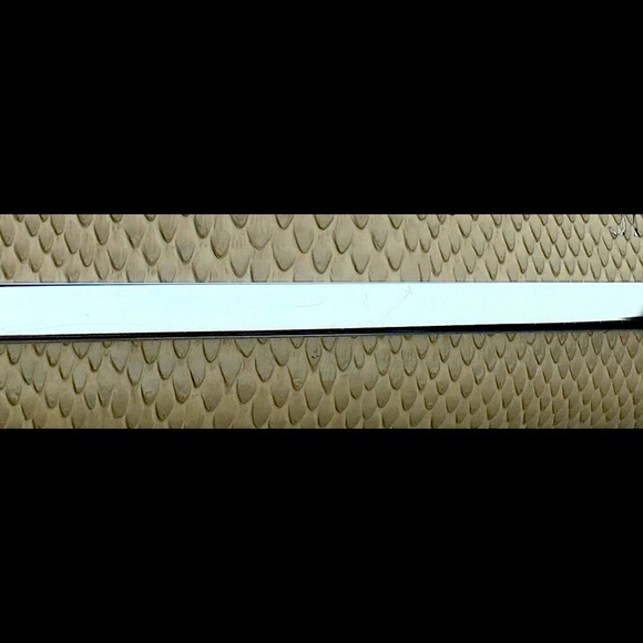 Jimmy Choo Ivory Faux Snakeskin Sunglass Eyeglass Case Magnetic Close main image 6